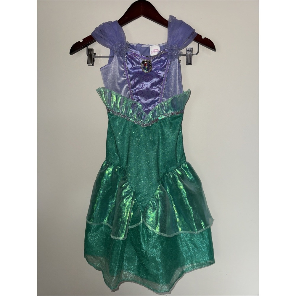 Disney Princess Little Mermaid Ariel Dress Costume Ch 3T-4T